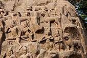 Mamallapuram - Tamil Nadu. The Arjuna's Penance.